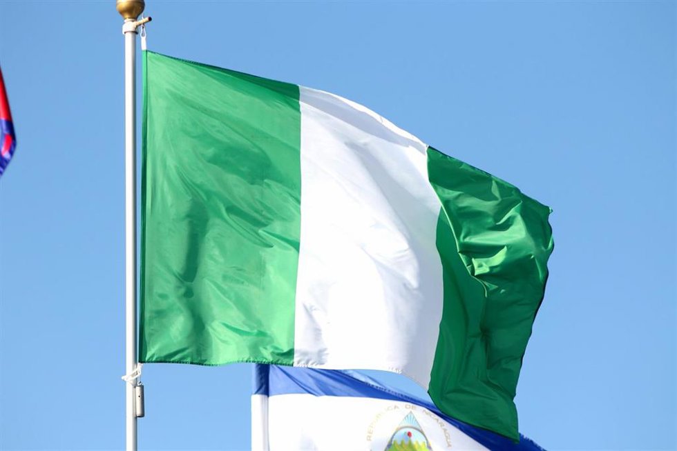 Archivo - Bandera de Nigeria 