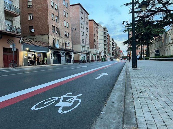 Archivo - Calle Murrieta de Logroño