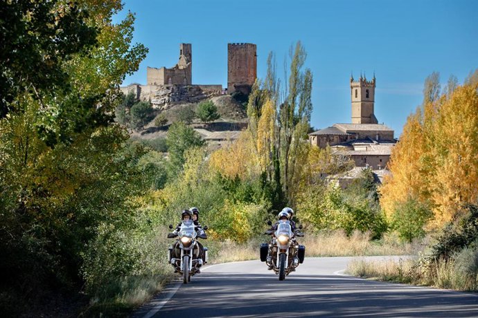 Archivo - 'Slowdriving Cinco Villas' En Uncastillo.