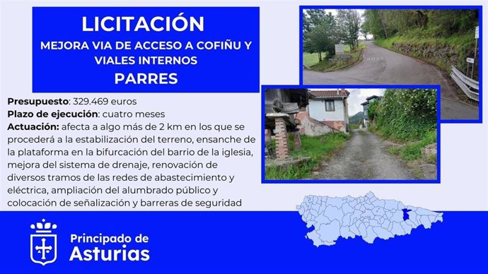 Licitación en Parres