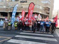 Los funcionarios mutualistas volverán a salir a la calle este miércoles para pedir una solución a Muface