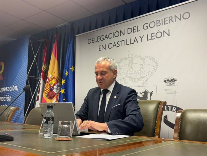 El delegado del Gobierno en Castilla y León, Nicanor Sen, realiza un balance de 2024