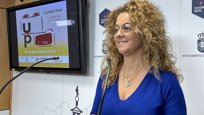 La concejal de Participación Ciudadana de Ciudad Real, Mar Sánchez.