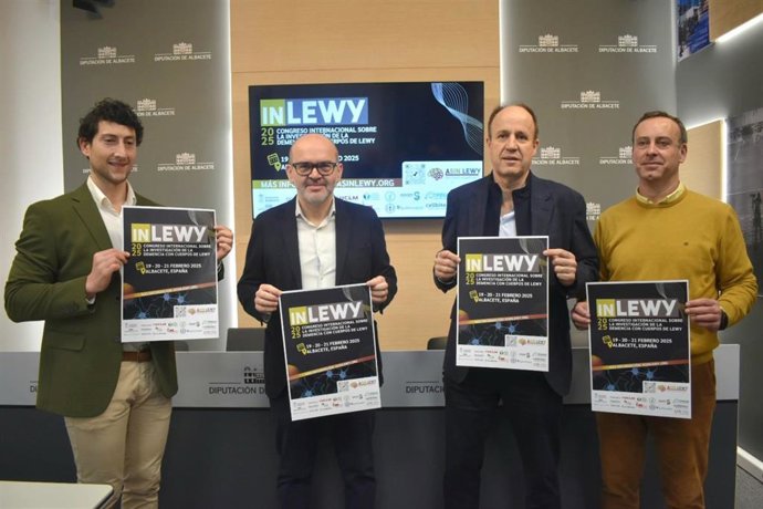 Presentación del I Congreso Internacional sobre la Investigación de la Demencia con Cuerpos de Lewy de Albacete.