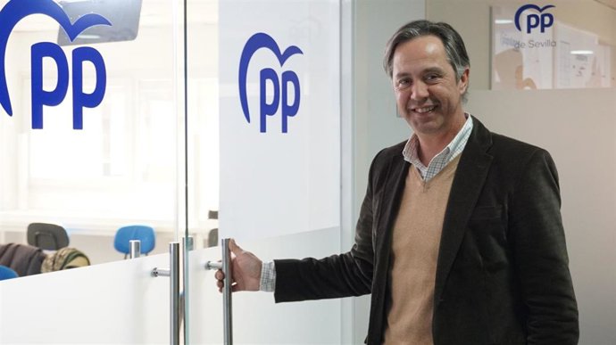 El vicesecretario de Desarrollo Rural y Medio Ambiente del PP de Sevilla, Juan Jiménez.