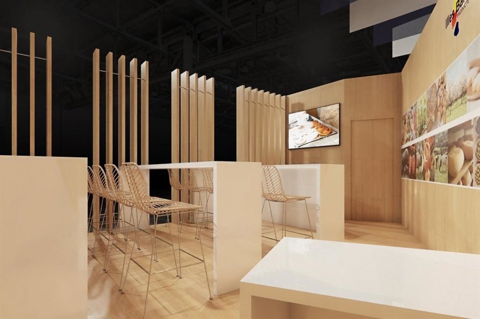 Espacio del 'stand' de Baleares dedicado al producto local.