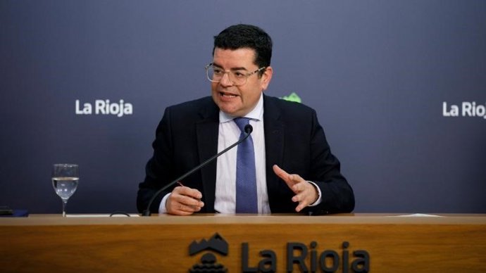 El portavoz del Gobierno de La Rioja, Alfonso Domínguez