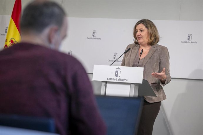 La Consejera De Economía, Empresas Y Empleo, Patricia Franco, Ha Comparecido En Rueda De Prensa, En El Palacio De Fuensalida, Para Informar Sobre Los Acuerdos De Sus Departamentos Adoptados Por El Consejo De Gobierno.