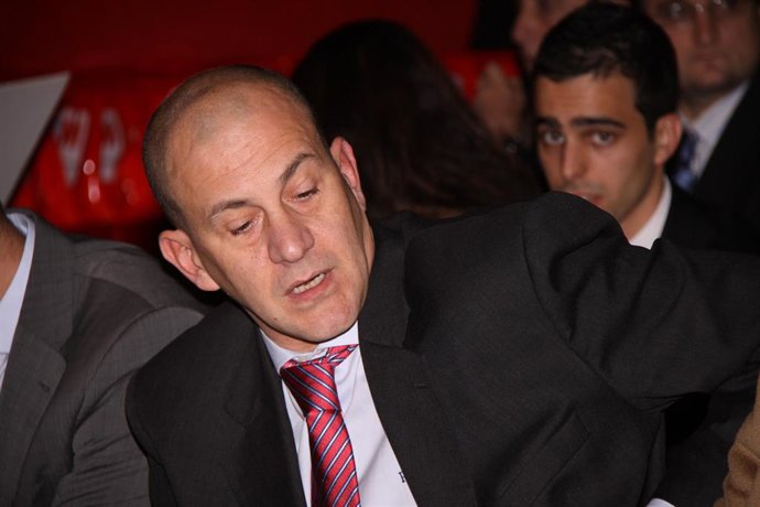 Archivo - Alberto Herreros, director deportivo del Real Madrid de baloncesto, en una imagen de archivo