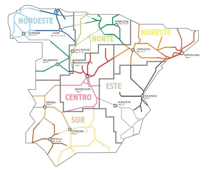 Red ferroviaria de Adif