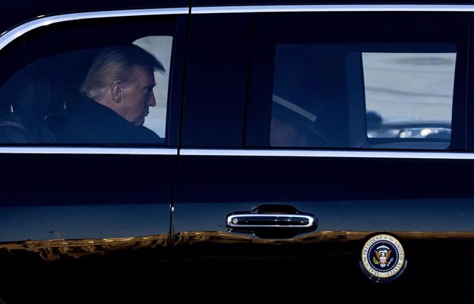 21 January 2025, US, Washington: U.S. President Donald Trump arrives to his inauguration ceremonies for his second term as the 47th president of the United States, in the Rotunda of the U.S. Capitol. Photo: Karen Ballard/ZUMA Press Wire/dpa