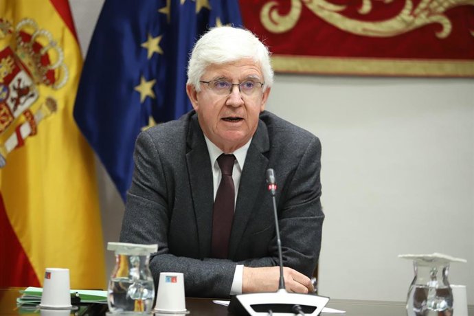 Archivo - El presidente de la Audiencia de Cuentas, Pedro Pacheco