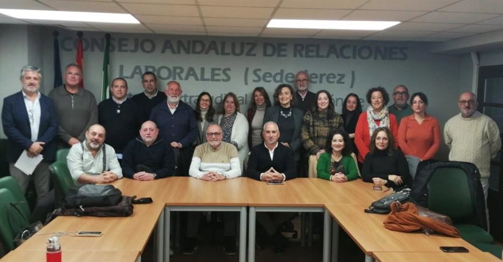 Responsables de las diferentes sedes del Sercla en la provincia de Cádiz.