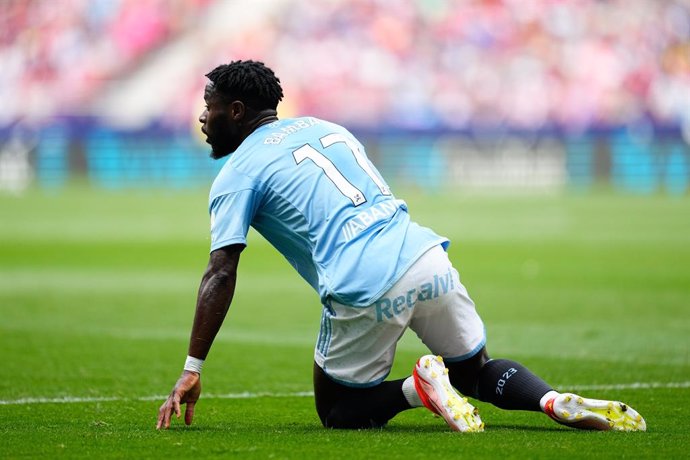 Archivo - Jonathan Bamba of Celta de Vigo looks on during the Spanish League, LaLiga EA Sports, football match played between Atletico de Madrid and Celta de Vigo at Civitas Metropolitano stadium on May 12, 2024, in Madrid, Spain.