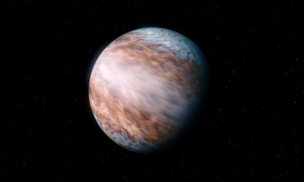 Impresión Artística De Los Vientos Supersónicos En WASP-127B