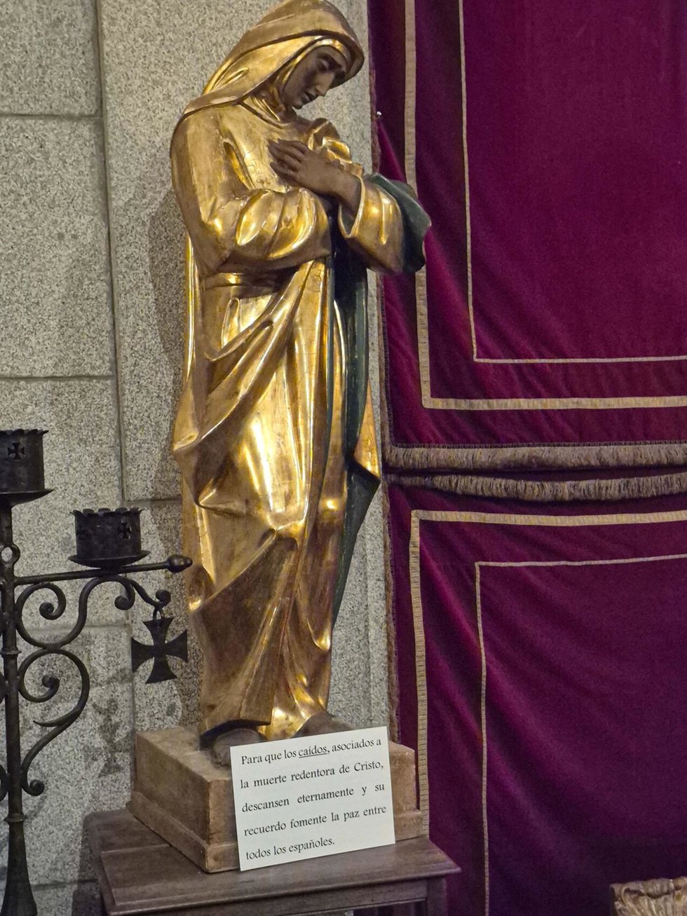 Archivo - Asociación Por La Memoria Histórica Pide Expulsión De Los Monjes Del Valle De Los Caídos Por "Enaltecer El Franquismo"