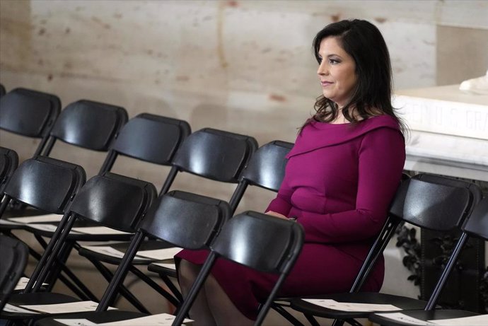La nominada por el presidente estadounidense, Donald Trump, a enviada de Naciones Unidas, Elise Stefanik