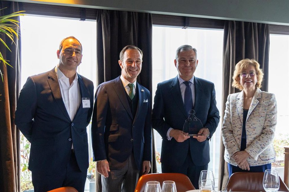 Sanz presenta Sevilla en un encuentro empresarial en Madrid con la Cámara de Comercio Franco-Española