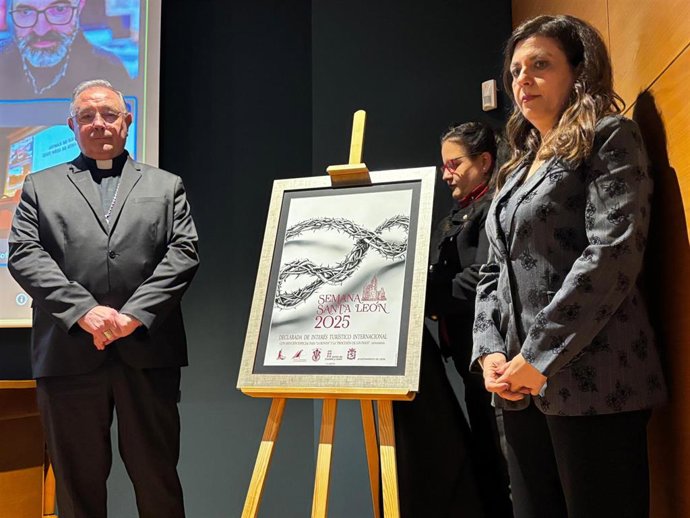 Nuevo cartel promocional de la Semana Santa 2025 de León