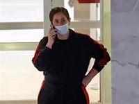 Anabel Pantoja, primeras imágenes a las puertas del hospital 12 días después del ingreso de su hija Alma