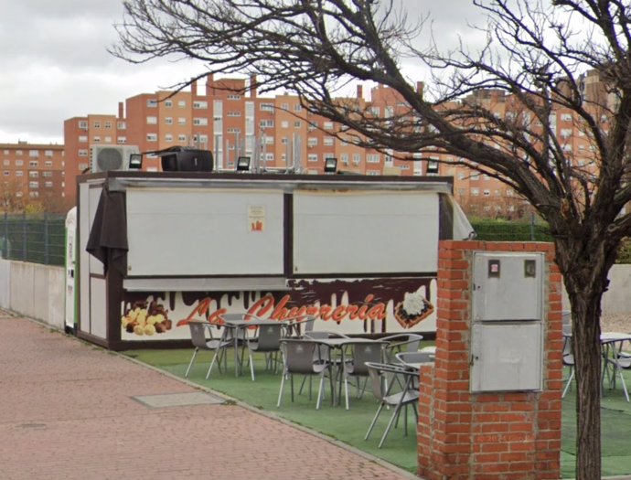 Churrería de Parla donde se produjo el intento de robo.