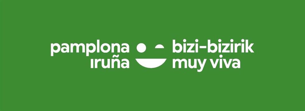 Imagen de la marca 'Pamplona. Muy viva. Iruña. Bizi-bizirik'