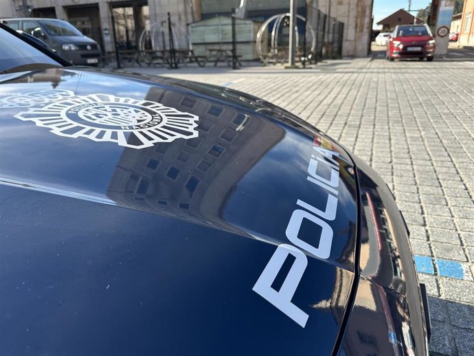 Coche de la Policía Nacional.