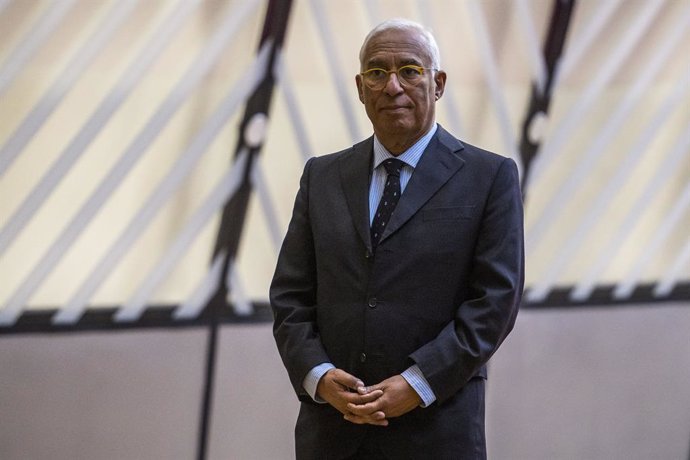 January 20, 2025, Brussels, Bxl, Belgium: Antonio Costa , the president of European Council waits for Malesian PM at the European Council headquarters in Brussels, Belgium on 20/01/2025 by Wiktor Dabkowski