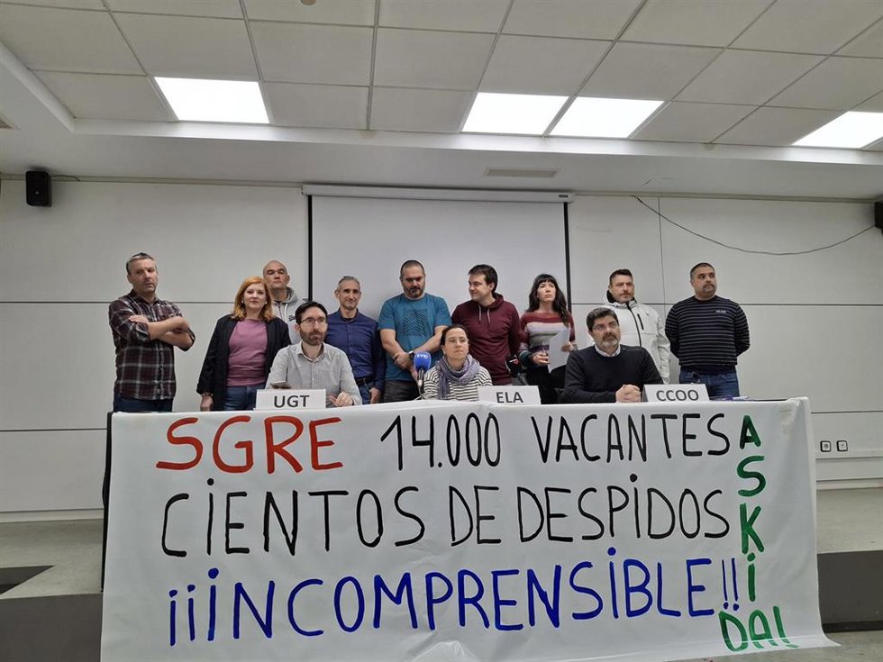 El comité de empresa de Siemens-Gamesa.