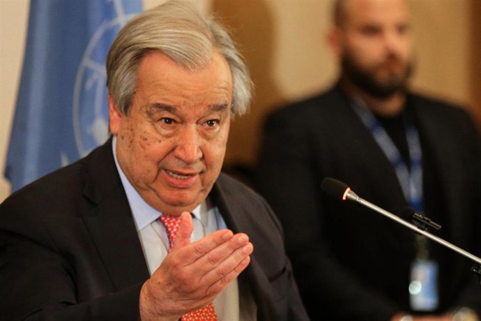 António Guterres, secretario general de la ONU