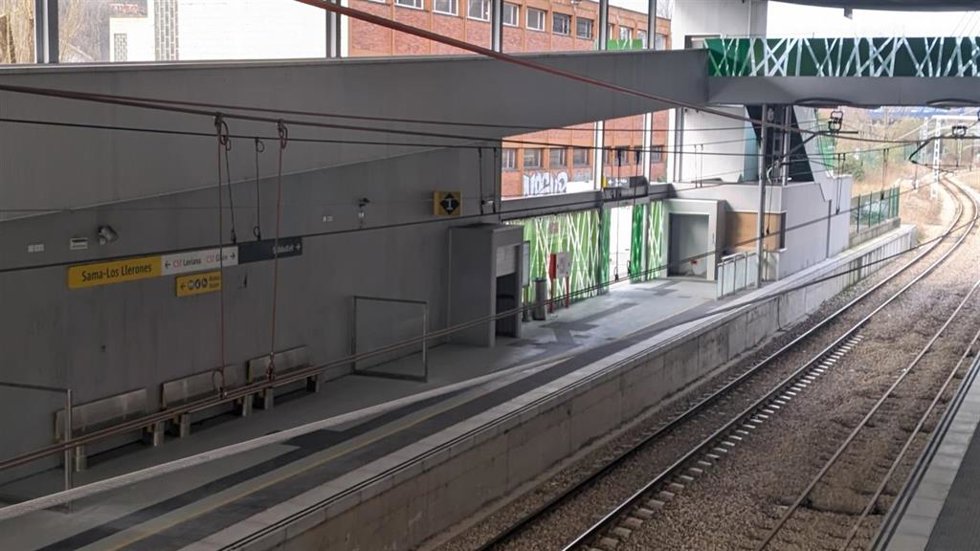 Integración del ferrocarril en Langreo