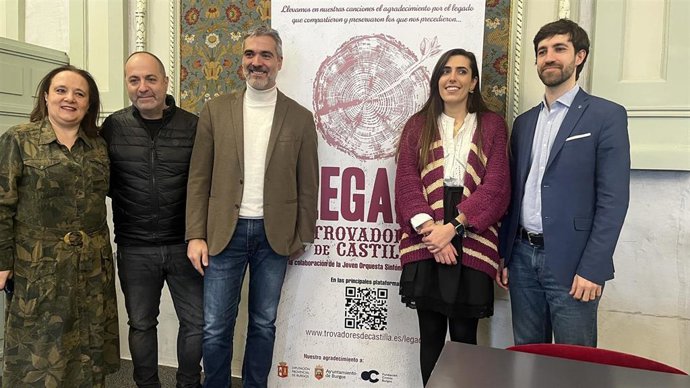 Presentación del nuevo disco de Trovadores de Castilla en Burgos.