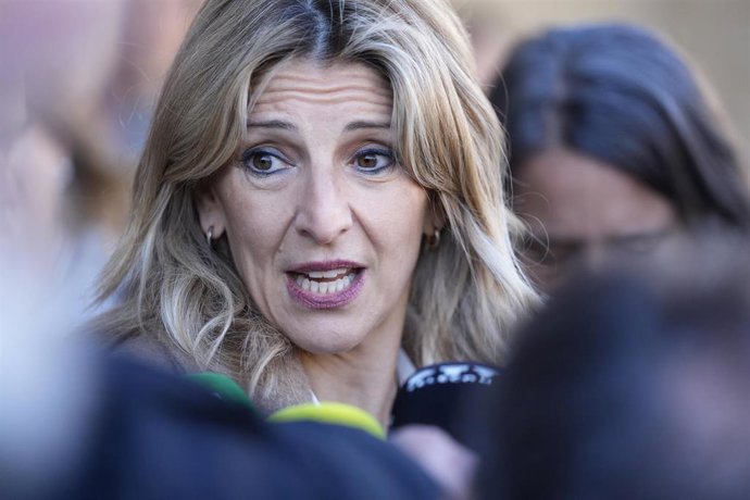 La vicepresidenta segunda y ministra de Trabajo y Economía Social, Yolanda Díaz. 