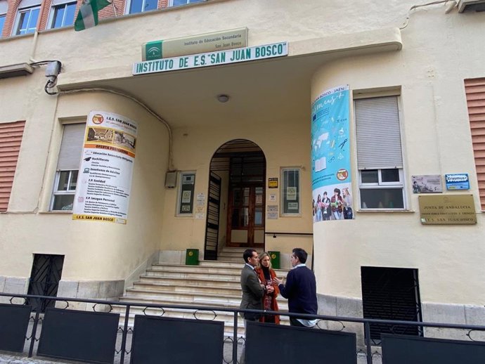 Visita al IES San Juan Bosco.