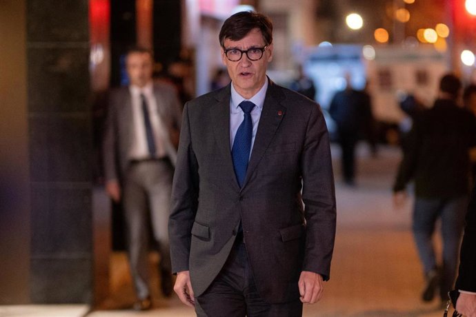 El presidente de la Generalitat, Salvador Illa