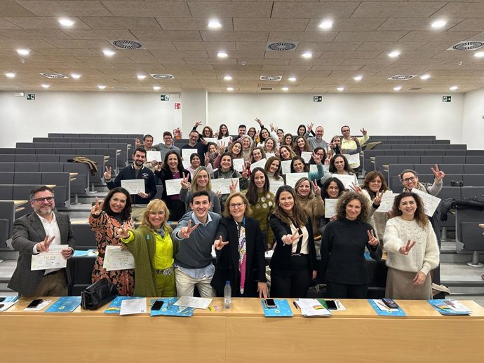 Guillermo Pozuelo Sánchez presenta los resultados del proyecto.