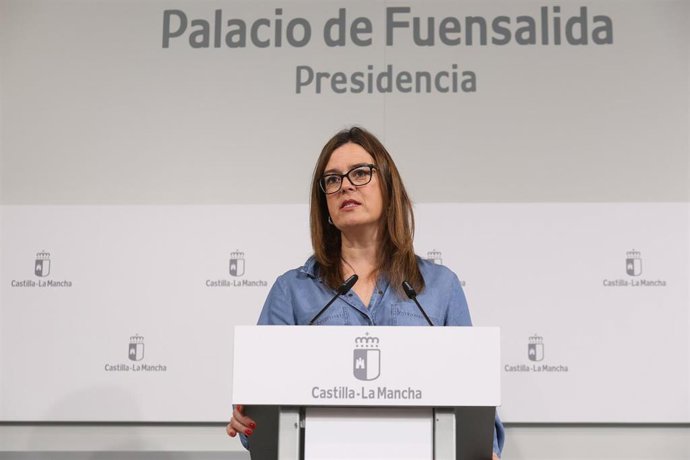 La portavoz del Ejecutivo regional, Esther Padilla