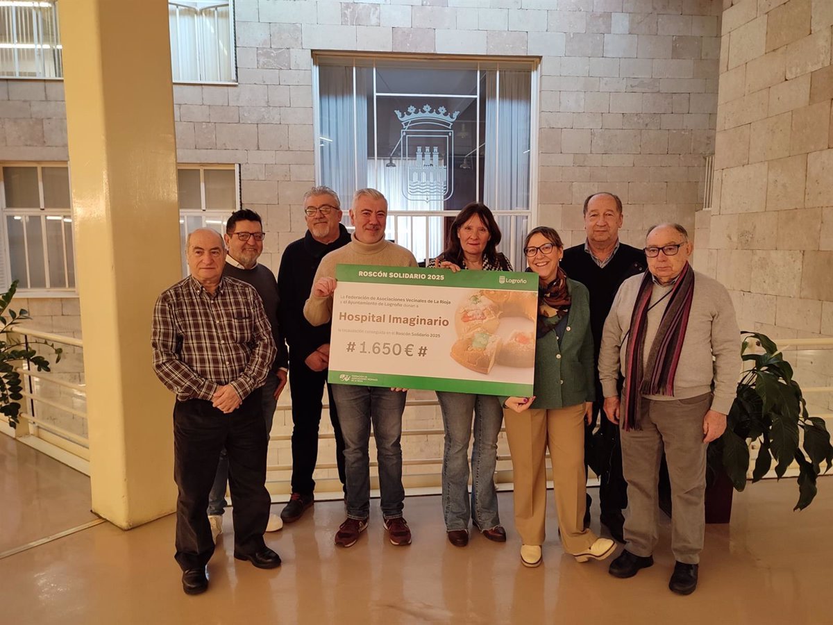 El Hospital Imaginario recibe 1.650 euros del roscón solidario para seguir amenizando el ingreso de los niños