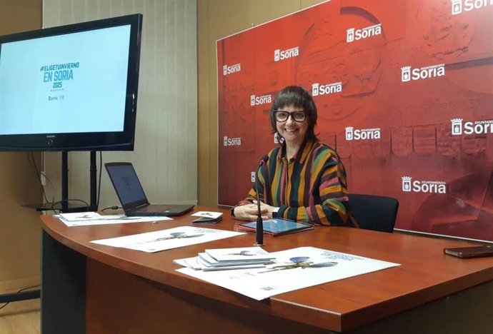 La concejal de Cultura del Ayuntamiento de Soria detalla la campaña cultural de invierno.