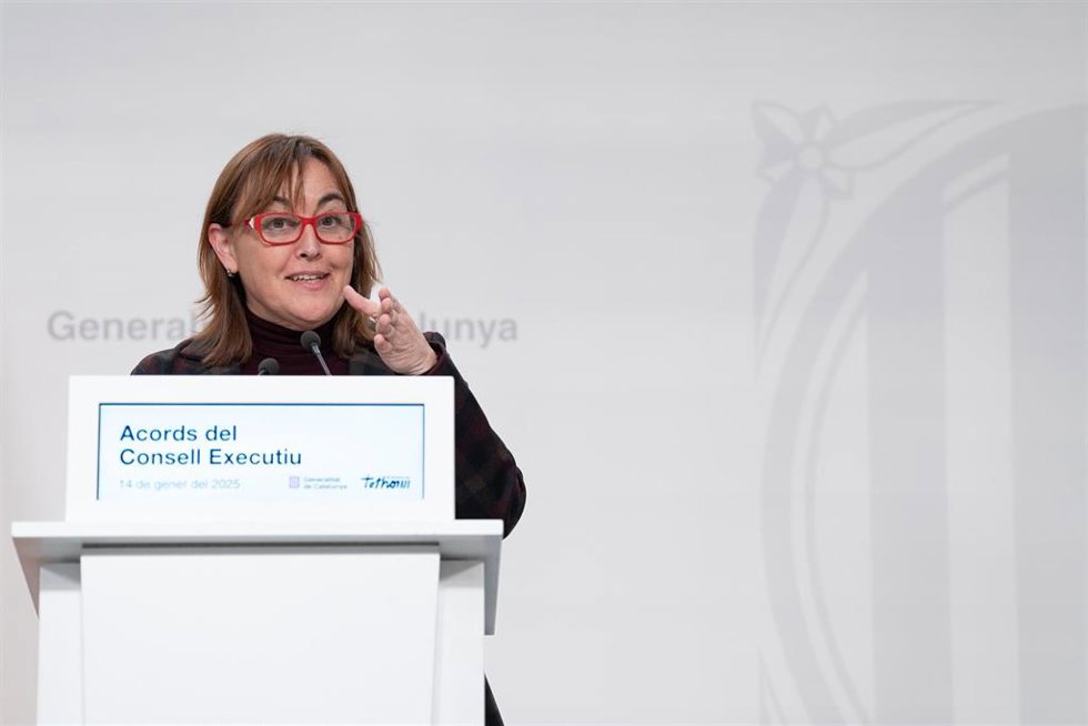 La consejera de Territorio, Vivienda y Transición Ecológica, y portavoz del Govern, Silvia Paneque