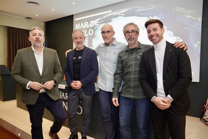 Presentación de la expedición polar ‘Mar de Hielo’, en la que participa el santomerano Quitín y que cuenta con la colaboración del Ayuntamiento de Santomera.