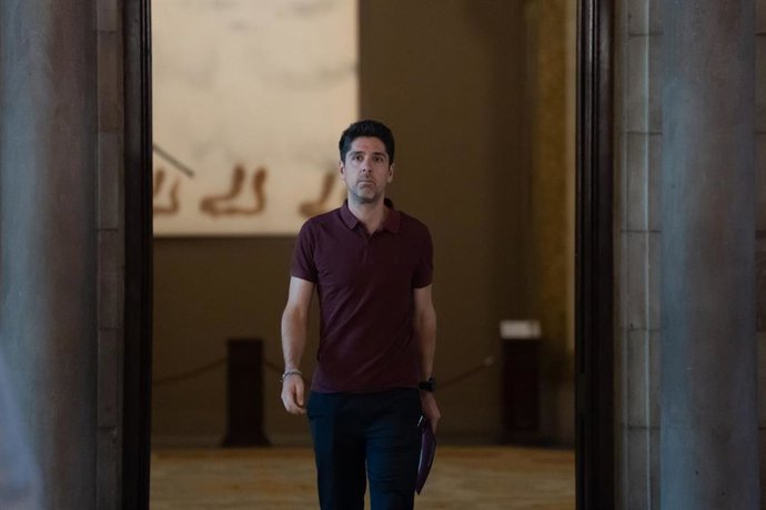 Archivo - El portavoz de los Comuns en el Parlament, David Cid, en una imagen de archivo