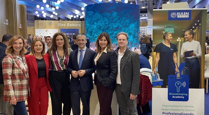 Equipo directivo de Eulen en Fitur