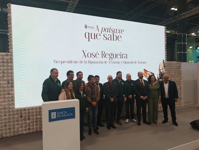 Presentación en Fitur de la nueva campaña turística de la Diputación de A Coruña.