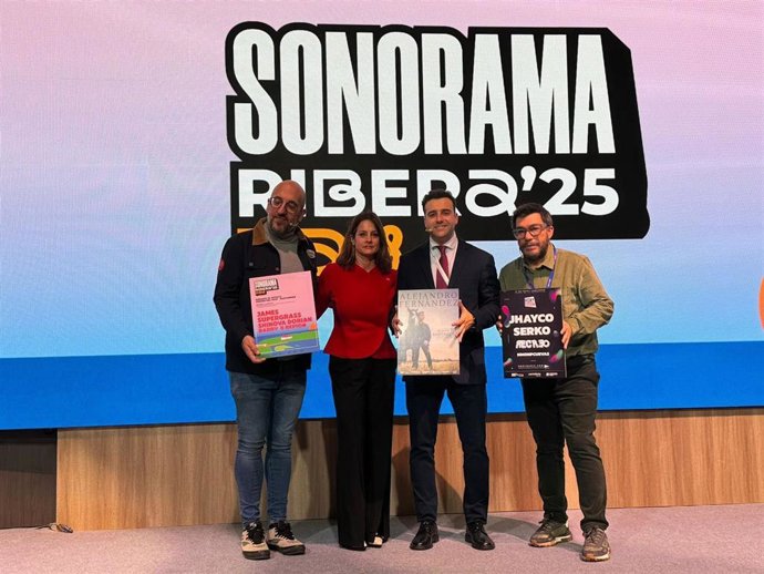 Presentación de Sonorama Ribera Day y Hoky Music en Fitur