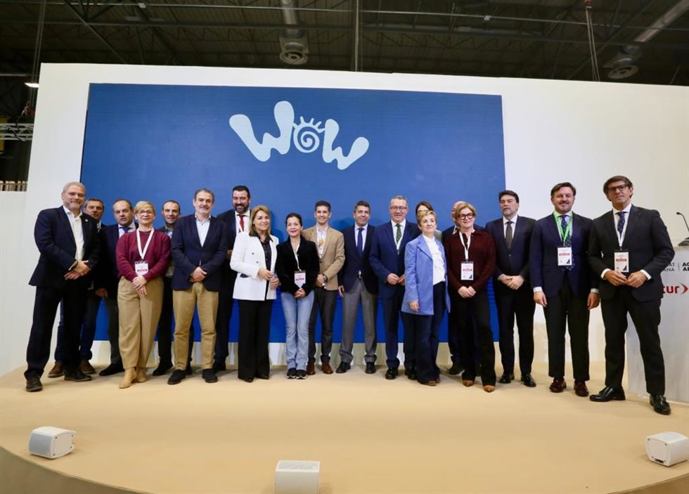 Presentación de la estrategia turística del Patronato de Turismo Costa Blanca para 2025 en la Feria Internacional del Turismo (Fitur) en Madrid, el 22 de enero de 2025.