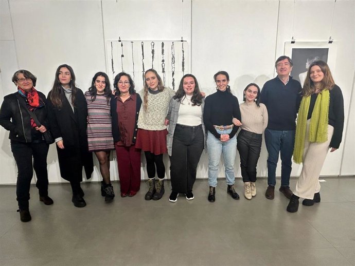 Inauguración de la exposición 'Huella' en la Fundación Caja Rural del Sur.