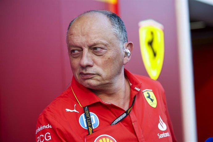 Archivo - El director del equipo Ferrari de Fórmula 1, Frédéric Vasseur.