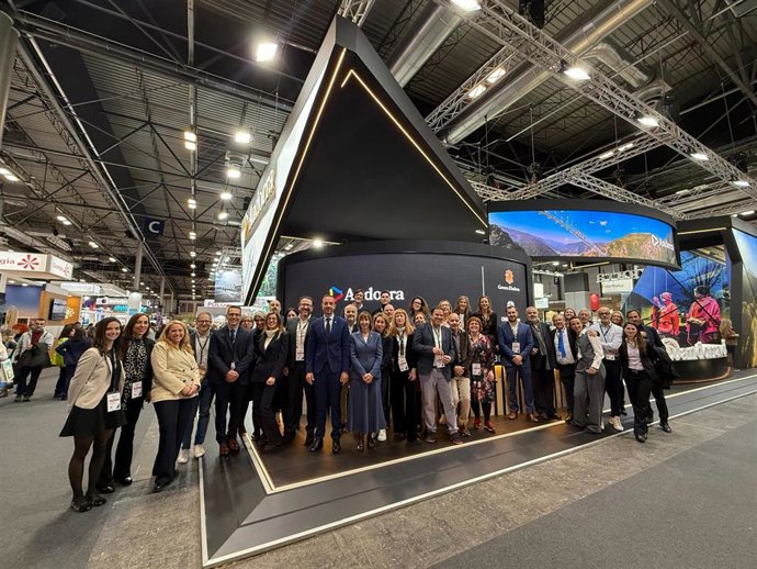 La delegación andorrana en Fitur