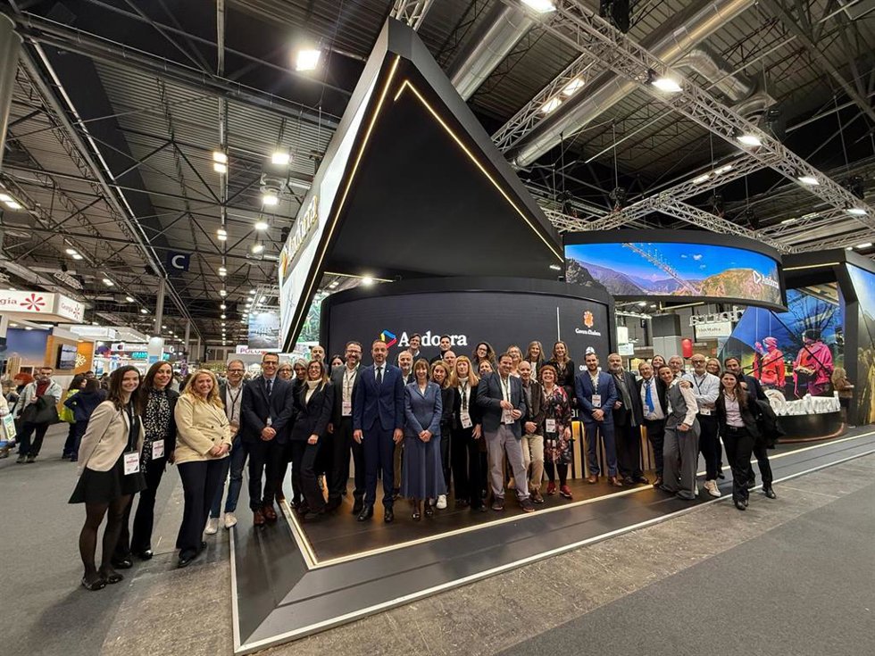 La delegación andorrana en Fitur